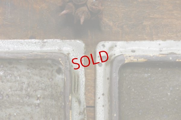 画像10: 加藤祥孝　グレー粉引 4寸角板皿