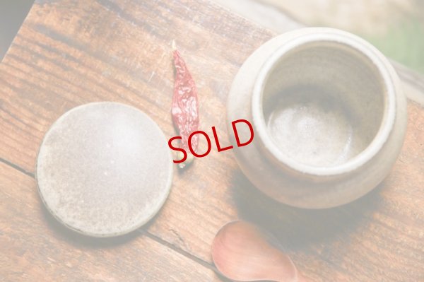 画像5: 加藤祥孝　山葵粉引　塩壺 