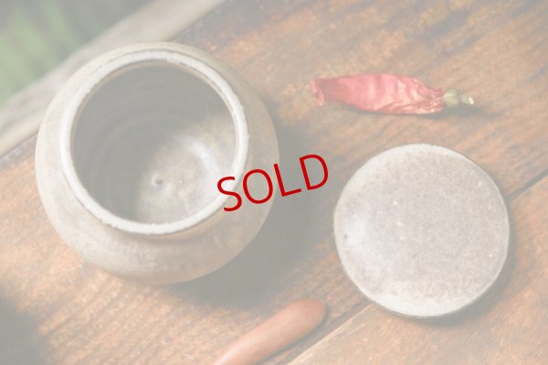 画像6: 加藤祥孝　山葵粉引　塩壺 