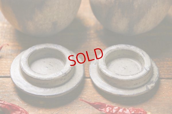 画像9: 加藤祥孝　山葵粉引　塩壺 