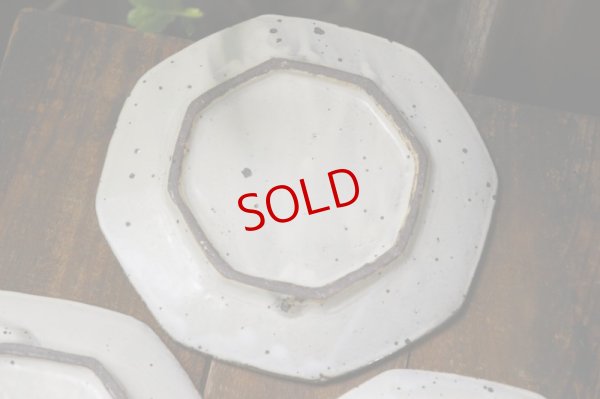 画像8: 加藤祥孝　粉引　7寸八角皿【アソート作品】