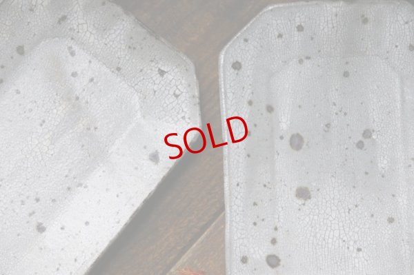 画像4: 加藤祥孝　グレー粉引 　7.5寸八角長皿