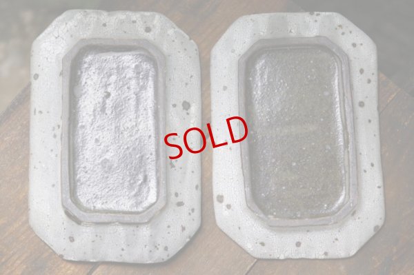 画像7: 加藤祥孝　グレー粉引 　7.5寸八角長皿