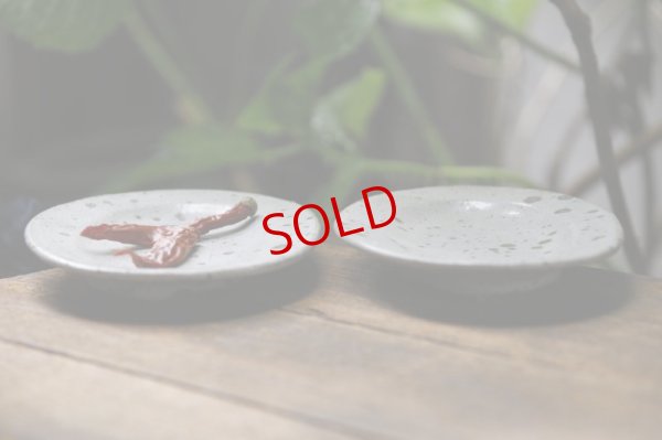 画像2: 加藤祥孝　グレー粉引 　5.5寸楕円皿