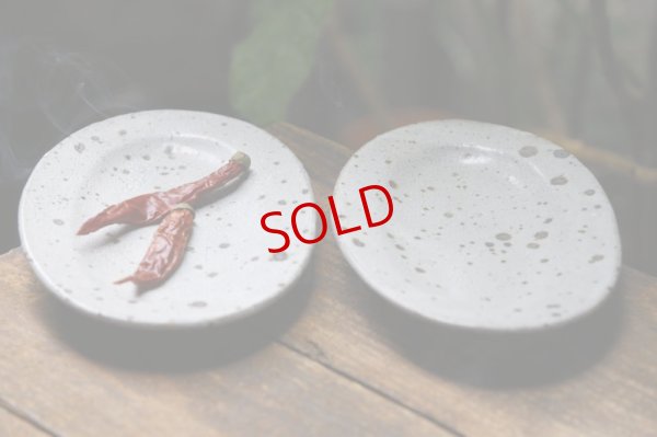 画像3: 加藤祥孝　グレー粉引 　5.5寸楕円皿