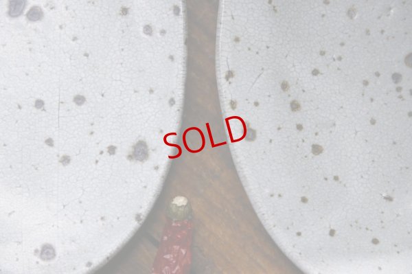 画像4: 加藤祥孝　グレー粉引 　5.5寸楕円皿