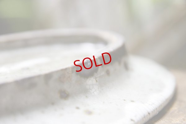 画像7: 加藤祥孝　グレー粉引 　5.5寸楕円皿