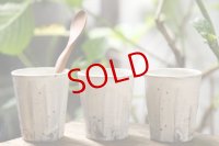 加藤祥孝　粉引 面取タンブラー【アソート作品】