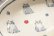 画像3: 喜多代京子 楕円中皿 りんごと猫 