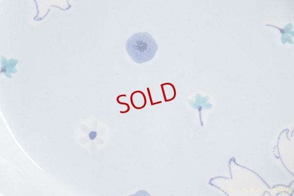 画像8: 喜多代京子 　うさーず　楕円中皿【アソート作品】