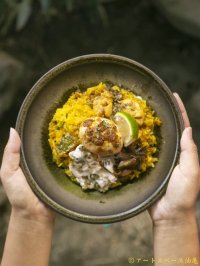 北側雄一　窯変黒釉　七寸リム深皿【アソート作品】