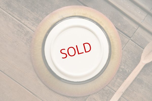 画像7: 北側雄一　窯変蕎麦釉七寸リム皿