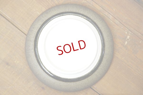 画像7: 北側雄一　窯変黒釉　六寸玉縁深皿【アソート作品】