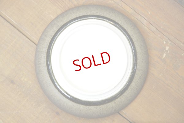 画像6: 北側雄一　窯変黒釉　六寸玉縁深皿【アソート作品】