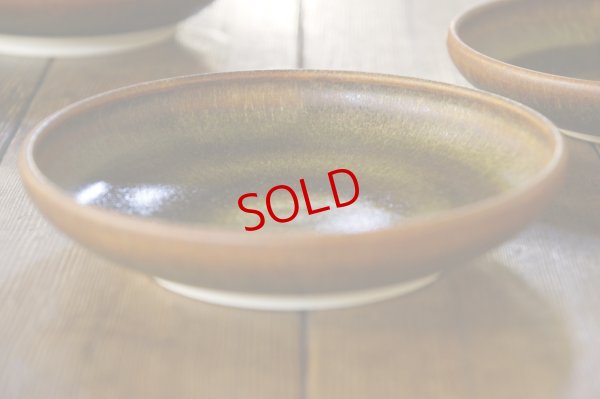 画像3: 北側雄一　窯変蕎麦釉　六寸玉縁深皿 【アソート作品】