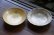 画像1: 工藤和彦　 黄粉引／白樺ホワイト　８寸たわみ皿 (1)