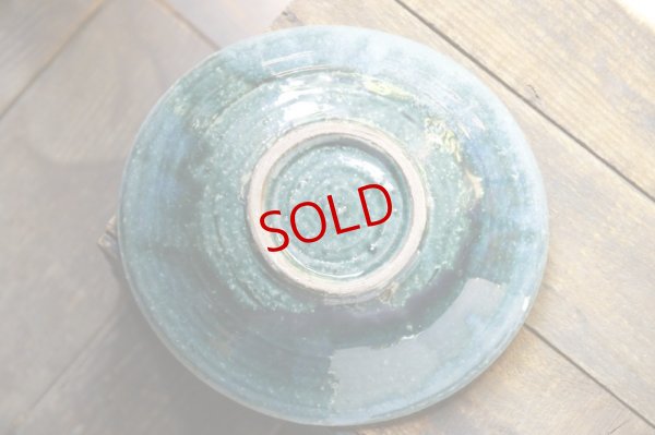 画像8: 工藤和彦　緑粉引　8寸たわみ鉢