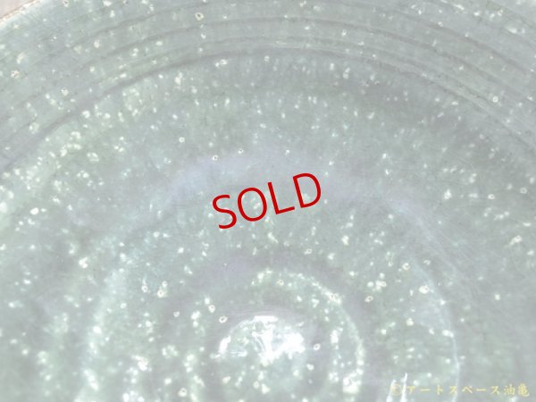 画像7: 工藤和彦　 緑粉引刻線８寸リム皿