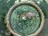 画像12: 工藤和彦　 緑粉引刻線８寸リム皿