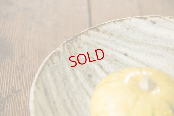 画像4: 工藤和彦　白樺刷毛目たわみ７寸皿