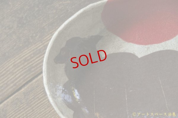 画像5: 増田光　赤玉楕円皿