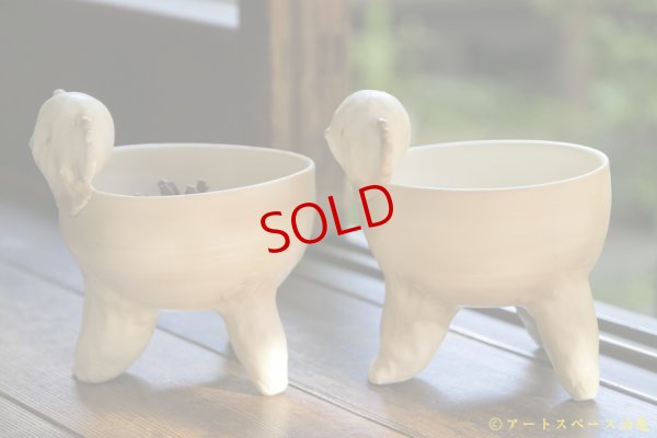 画像2: 増田光　三つ足コアラ鉢