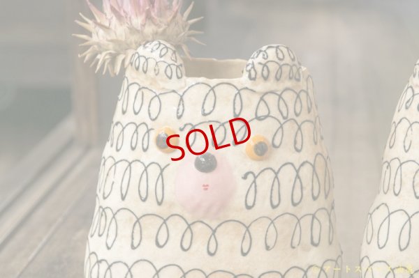 画像4: 増田光　くま胸像花器