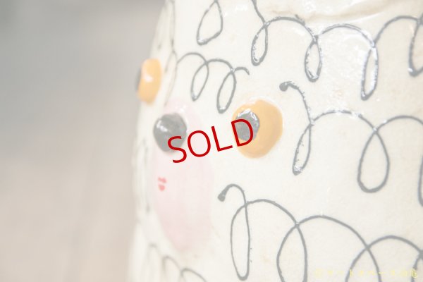 画像11: 増田光　くま胸像花器