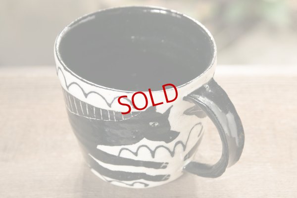 画像7: 増田光　白黒マグ