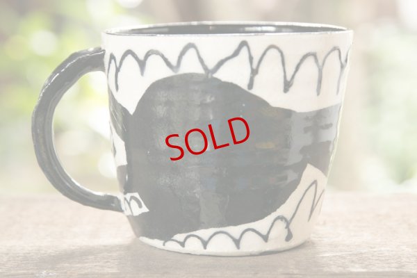 画像3: 増田光　白黒マグ