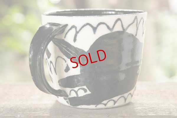 画像4: 増田光　白黒マグ