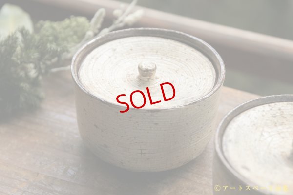 画像3: 馬渡新平　刷毛目白　フタモノ【アソート作品】