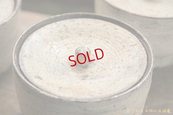 画像4: 馬渡新平　刷毛目白　フタモノ【アソート作品】