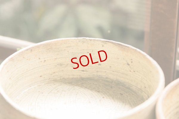 画像5: 馬渡新平　刷毛目　黄　平鉢６寸【アソート作品】