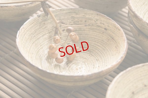 画像3: 馬渡新平　刷毛目　黄　めし碗（中）【アソート作品】