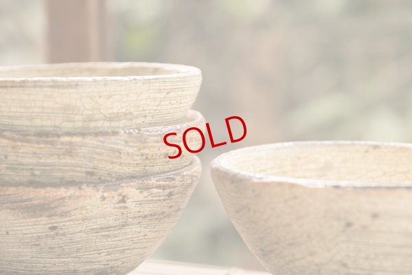 画像4: 馬渡新平　刷毛目　黄　めし碗（中）【アソート作品】