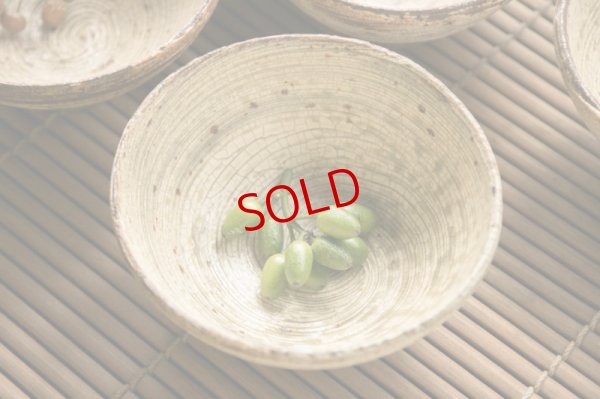 画像6: 馬渡新平　刷毛目　黄　めし碗（中）【アソート作品】