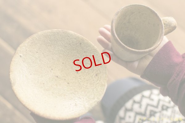 画像7: 馬渡新平　ヒビ粉引き　コーヒーC＆S