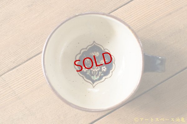 画像5: ヒヅミ峠舎　三浦圭司・三浦アリサ　染付多彩柘榴文スープマグ