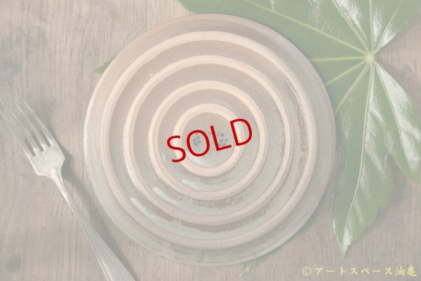 画像2: ヒヅミ峠舎　三浦圭司・三浦アリサ　染付多彩6寸プレート「神獣」