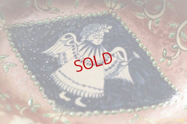 画像4: ヒヅミ峠舎　三浦圭司・三浦アリサ　染付多彩楕円皿「月桂の冠」