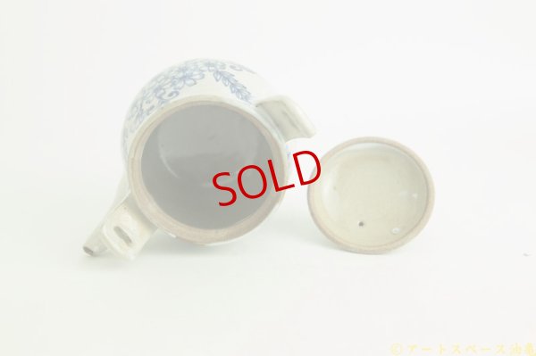 画像8: ヒヅミ峠舎　三浦圭司・三浦アリサ「染付　デイジーティーポット　茶漉し付」