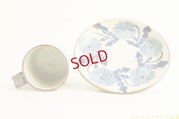 画像11: ヒヅミ峠舎　三浦圭司・三浦アリサ「染付　タンポポ文カップ＆ソーサー」