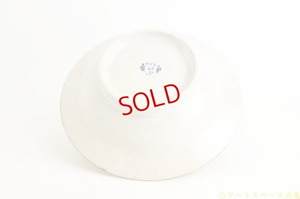 画像6: ヒヅミ峠舎　三浦圭司・三浦アリサ「染付　7.5寸リム鉢　みんなでおさんぽ」