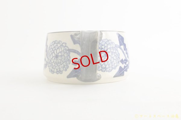 画像5: ヒヅミ峠舎　三浦圭司・三浦アリサ「染付　花文スープマグ」