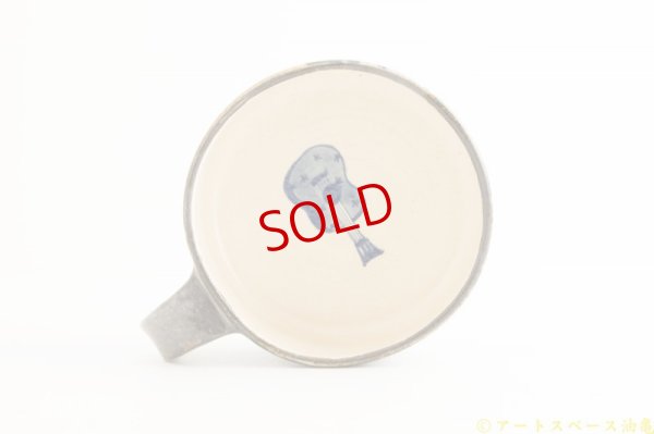 画像6: ヒヅミ峠舎　三浦圭司・三浦アリサ「染付　ギター文スープマグ」