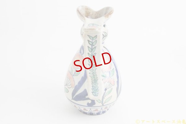 画像4: ヒヅミ峠舎　三浦圭司・三浦アリサ「色絵　柘榴花文水挿し」