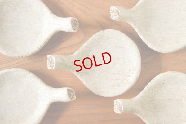 画像2: ミヤチヤスヨ「枝葉皿　キナリ」【アソート作品】