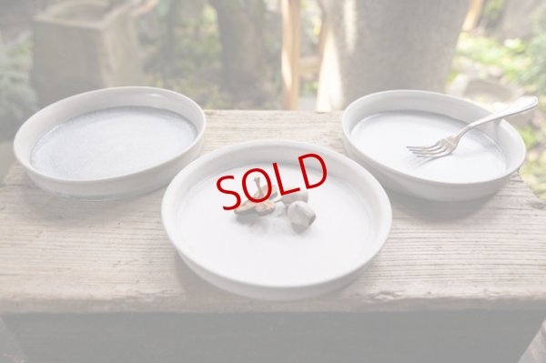 画像2: 夏草　マット釉　灰水　７．５寸深皿