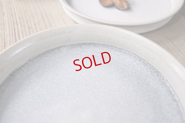 画像7: 夏草　マット釉　灰水　７．５寸深皿